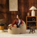 Designerski fotel Wigiwama Biscuit Momo Teddy