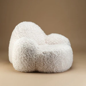 Fotel do Pokoju Nastolatka Cream Momo Chair – Wigiwama