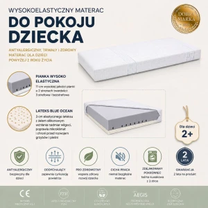 Materac wysokoelastyczny Hevea Snudo Max - rozmiary