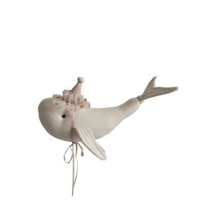 Dekoracja do pokoju dziecka Wieloryb jasno beżowy – Love Me Decoration