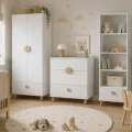 Szafa Loft biała – meble do pokoju dziecka