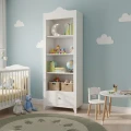 elegancki regał glamour do pokoju dziewczynki