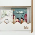 półka na książeczki falbanka babywood