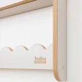 Kaszmirowa biblioteczka dla dzieci z trzema półkami Babywood