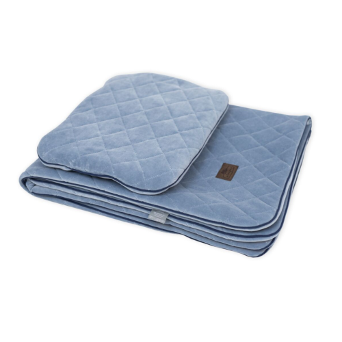 SLEEPEE - KOCYK WELUROWY Z PODUSZKĄ ROYAL BABY DENIM (1).png