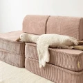 Różowa Sofa dla dziecka Pocket Basic Aesthetic