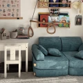 Sztruksowa Sofa Pocket Plus Aesthetic Turkusowa