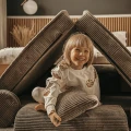 Sofa dla dzieci Pocket Plus Aesthetic Meow Baby – brązowa
