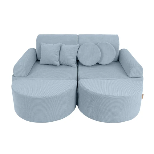 Sztruksowa Sofa Pocket Max Slimcord Turkusowa