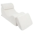 Fotel Wave Lounger Bearly – białe siedzisko dla dziecka