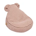 Miękka pufa Sako dla dziecka w pudrowym różu – Teddy