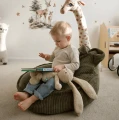 Pufa dla dziecka Sako Bag Teddy Aesthetic Khaki - Meow Baby