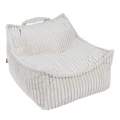 Sztruksowa pufa dla dziecka Sako Bag Cotton Candy White - Meow Baby