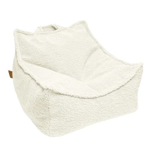 Pufa dla dziecka Sako Bag Bearly Kremowa - Meow Baby