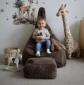 Pufa Sako Bag dla dziecka Tearo Aesthetic Brązowa - Meow Baby