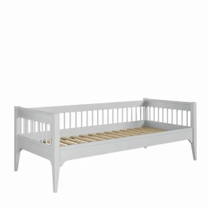 Drewniane łóżko dziecięce Daybed Carmela 90×200 cm szare - Inmondo