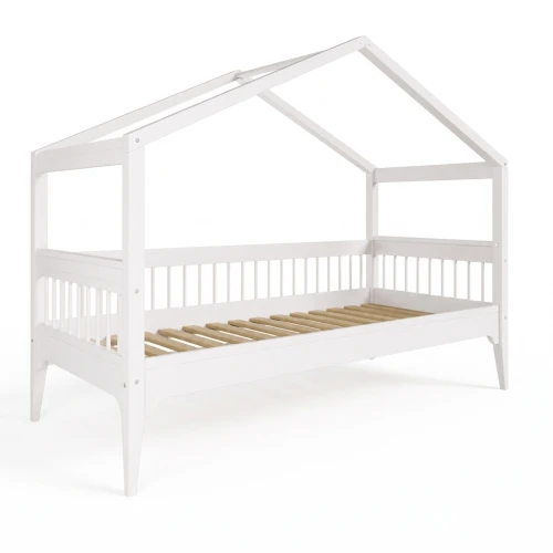 Łóżko domek Carmela 2w1 90x200 cm do pokoju dziecka