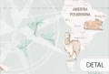 Pastelowa tapeta mapa świata do pokoju dziecka