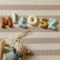 Literki BUBBLE – dekoracyjne litery 3D do pokoju dziecka