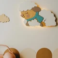 dekoracyjna lampka nocna Śpiący Baranek do pokoju dziecka