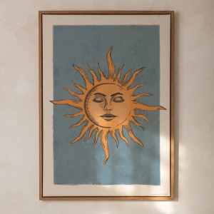 Plakat ze słońcem Spanish Sun – Dekornik