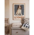 Plakat z pieskiem Le Chien – dekoracja ścienna dla dzieci