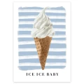 Plakat dziecięcy Ice Ice Baby marki Dekornik