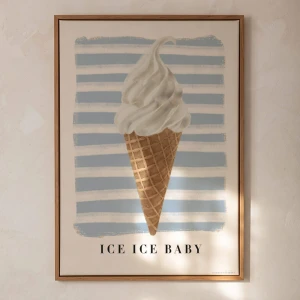 Plakat dziecięcy Ice Ice Baby – Dekornik