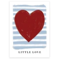 Plakat Little Love do pokoju dziewczynki lub chłopca
