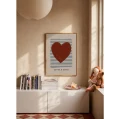 Dekoracyjny plakat Little Love z delikatnym napisem