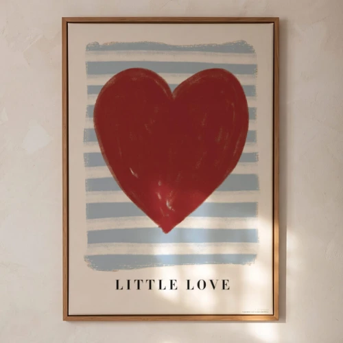 Plakat Little Love Dekornik do pokoju niemowlęcia