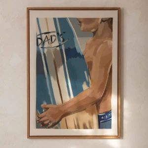 Plakat z chłopcem surferem Surfer Boy – Dekornik