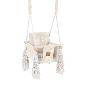Huśtawka domowa Square Swing Aesthetic Vanilia - Meow Baby