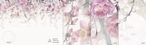 MALUMI BLOOM UP PINK - PRÓBKA TAPETY