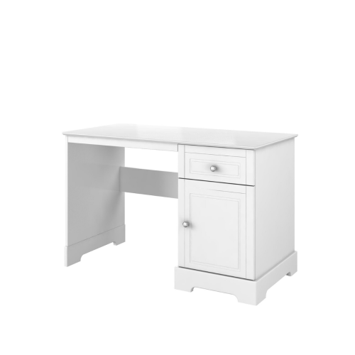 białe stylowe biureczko dla dziewczynki