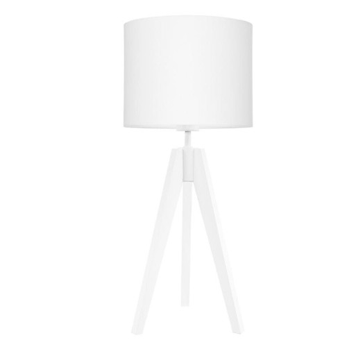 lampka na stolik biała