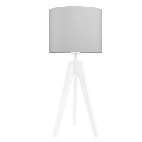 lampa na stolik szara