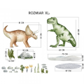 naklejki na ścianę do pokoju dziecka tyranozaur