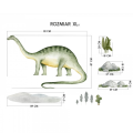 naklejka do pokoju chłopca dinozaury brontozaur