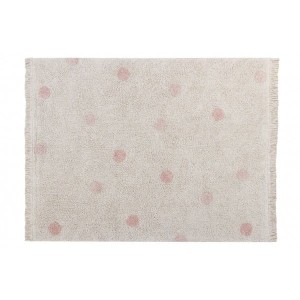 LORENA CANALS - DYWAN DZIECIĘCY HIPPY DOTS NATURAL VINTAGE NUDE 120X160 CM
