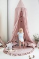 baldachim różowy do pokoju dziewczynki