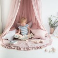 baldachim różowy do pokoju dziewczynki
