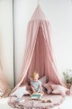 baldachim różowy do pokoju dziewczynki