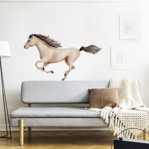 YOKO DESIGN - NAKLEJKA NA ŚCIANĘ KOŃ KARMELOWY