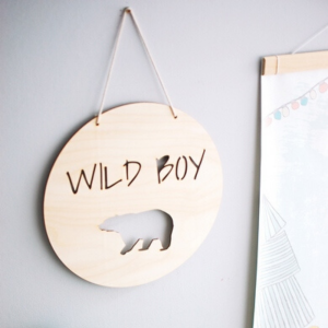 CUT IT NOW - TABLICZKA WILD BOY