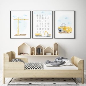 YOKO DESIGN - ZESTAW 3 PLAKATY BUDOWA