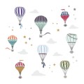 naklejki balony do pokoju dziecka yokodesign