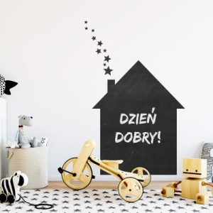 YOKO DESIGN - NAKLEJKA TABLICOWA DOMEK