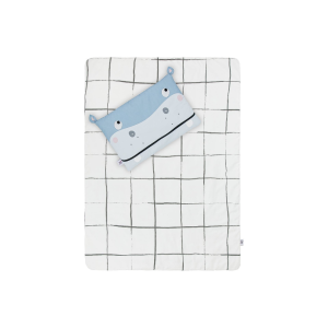 BELLAMY - POŚCIEL Z WYPEŁNIENIEM HIPPO 100x135 cm