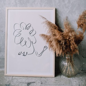 MINIMAL LINE - PLAKAT LEW